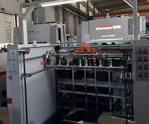 Intelligent Servo Hot Knife Powder Removal Laminating Machine