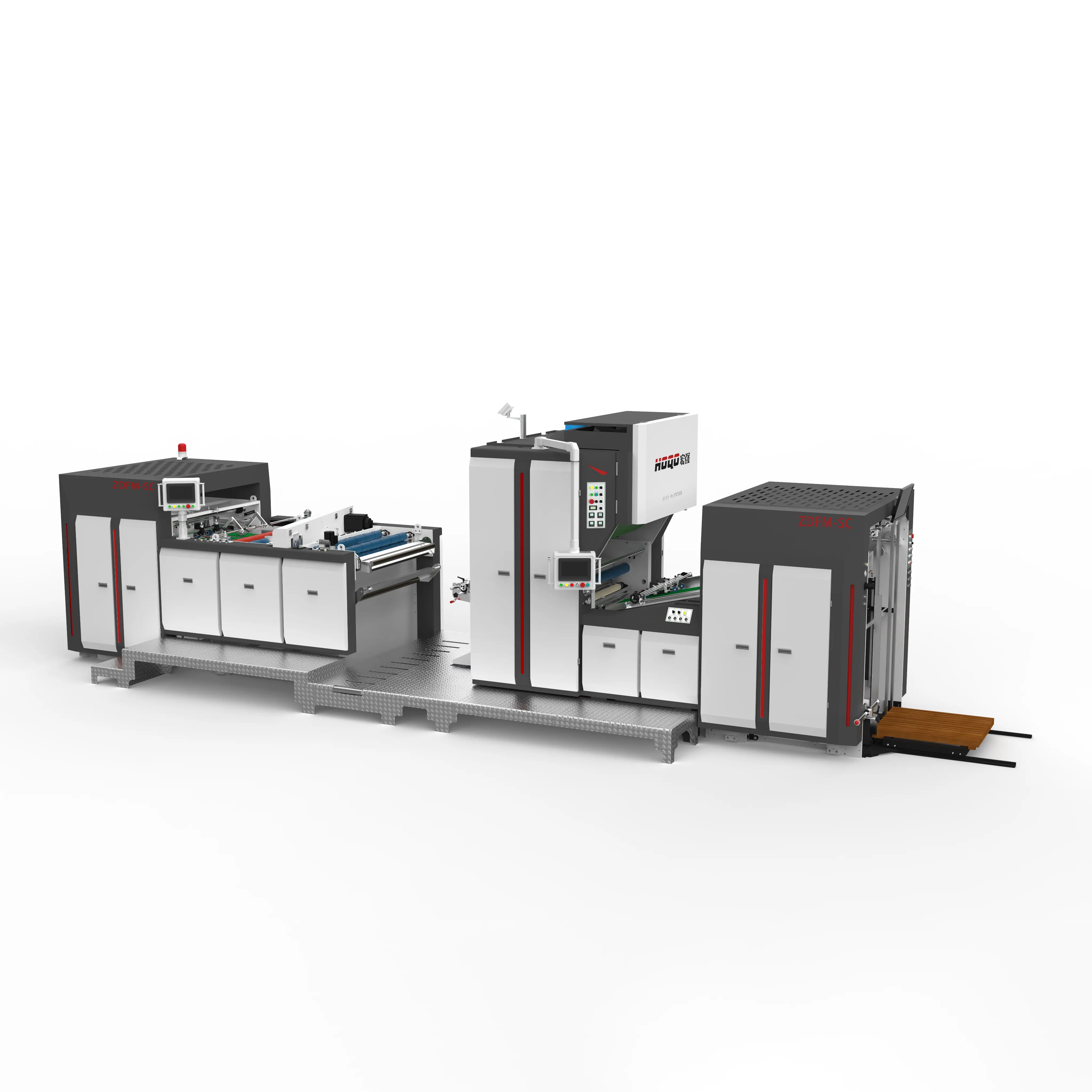 Intelligent Servo Chain Knife Lamineringsmaskin