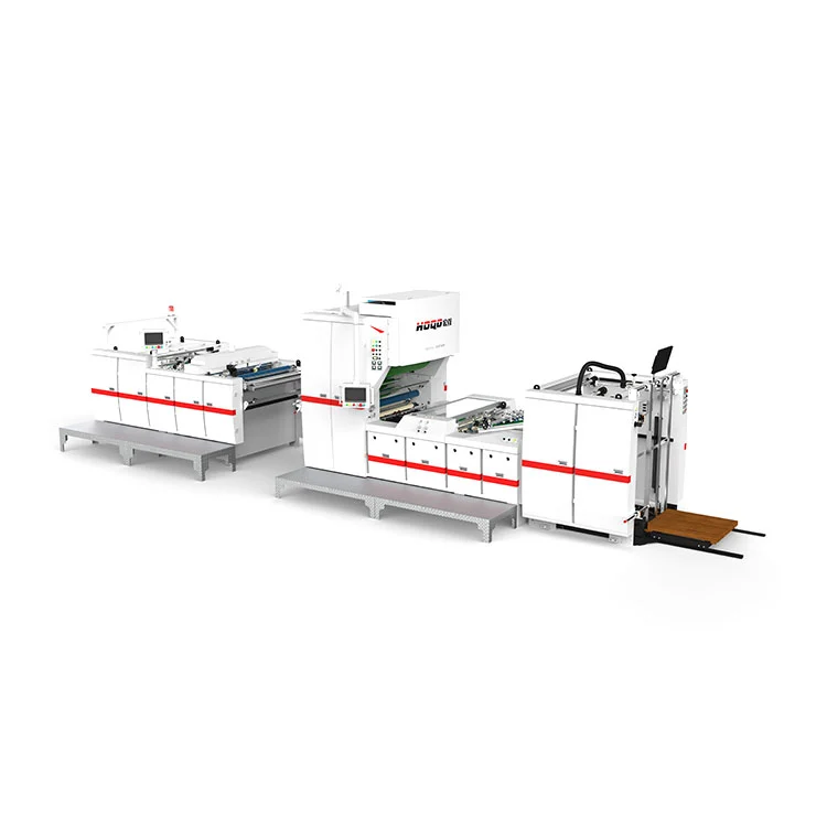 Intelligent Servo Hot Knife Powder-Fjerning Lamineringsmaskin