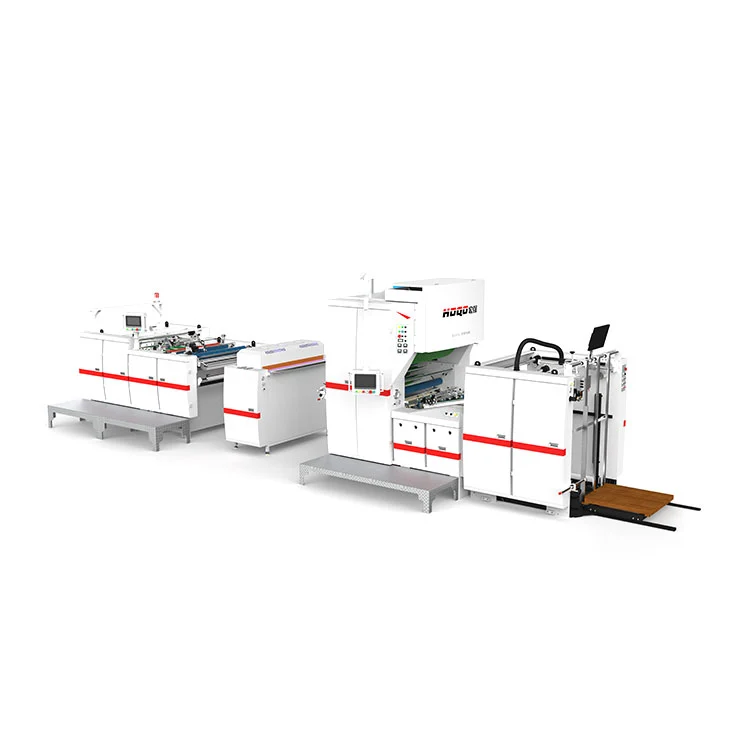 Intelligent Servo UV-herdende lamineringsmaskin